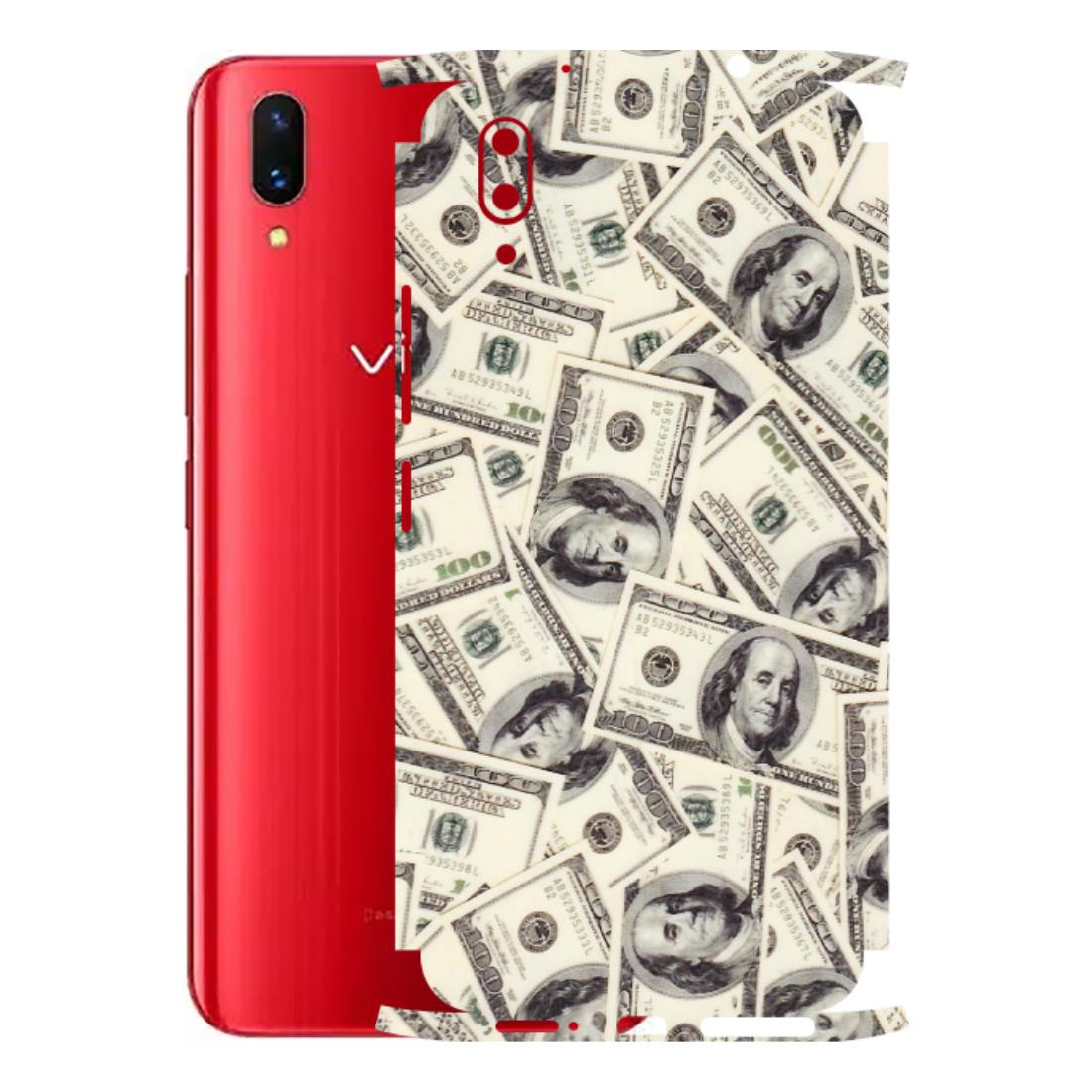 VIVO Z/V/X/T/U/S Series Phone Skins (All Models) - Dollar Lover - Transparent Finish (T-17) Vivo X21
