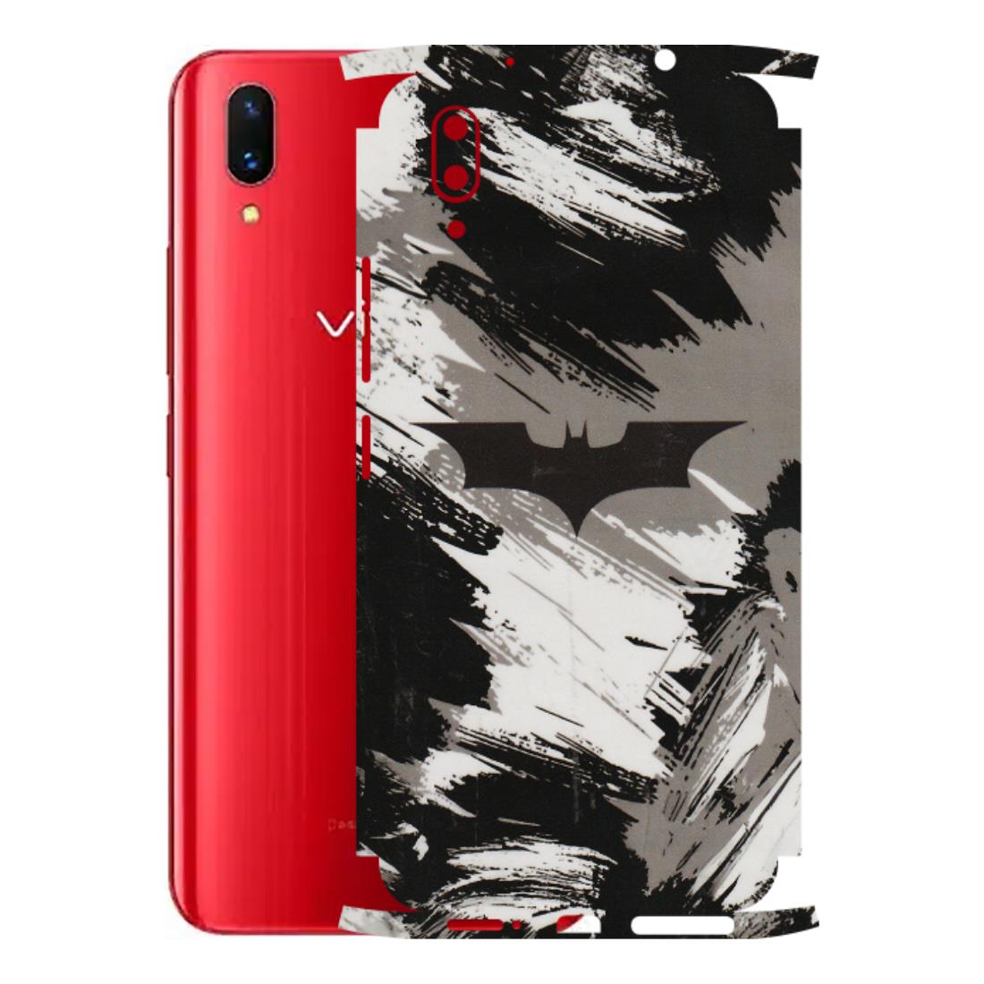 VIVO Z/V/X/T/U/S Series Phone Skins (All Models) - Batman Fleece DC - Transparent Finish (T-19) Vivo X21