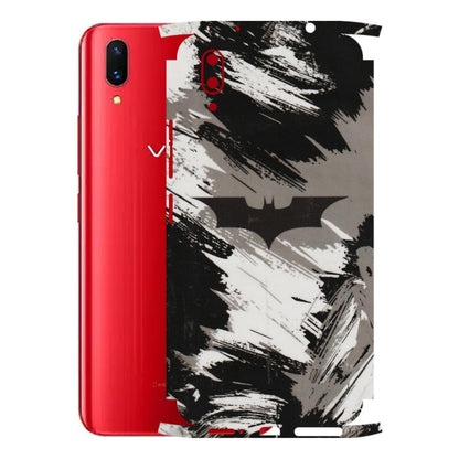 VIVO Z/V/X/T/U/S Series Phone Skins (All Models) - Batman Fleece DC - Transparent Finish (T-19) Vivo X21