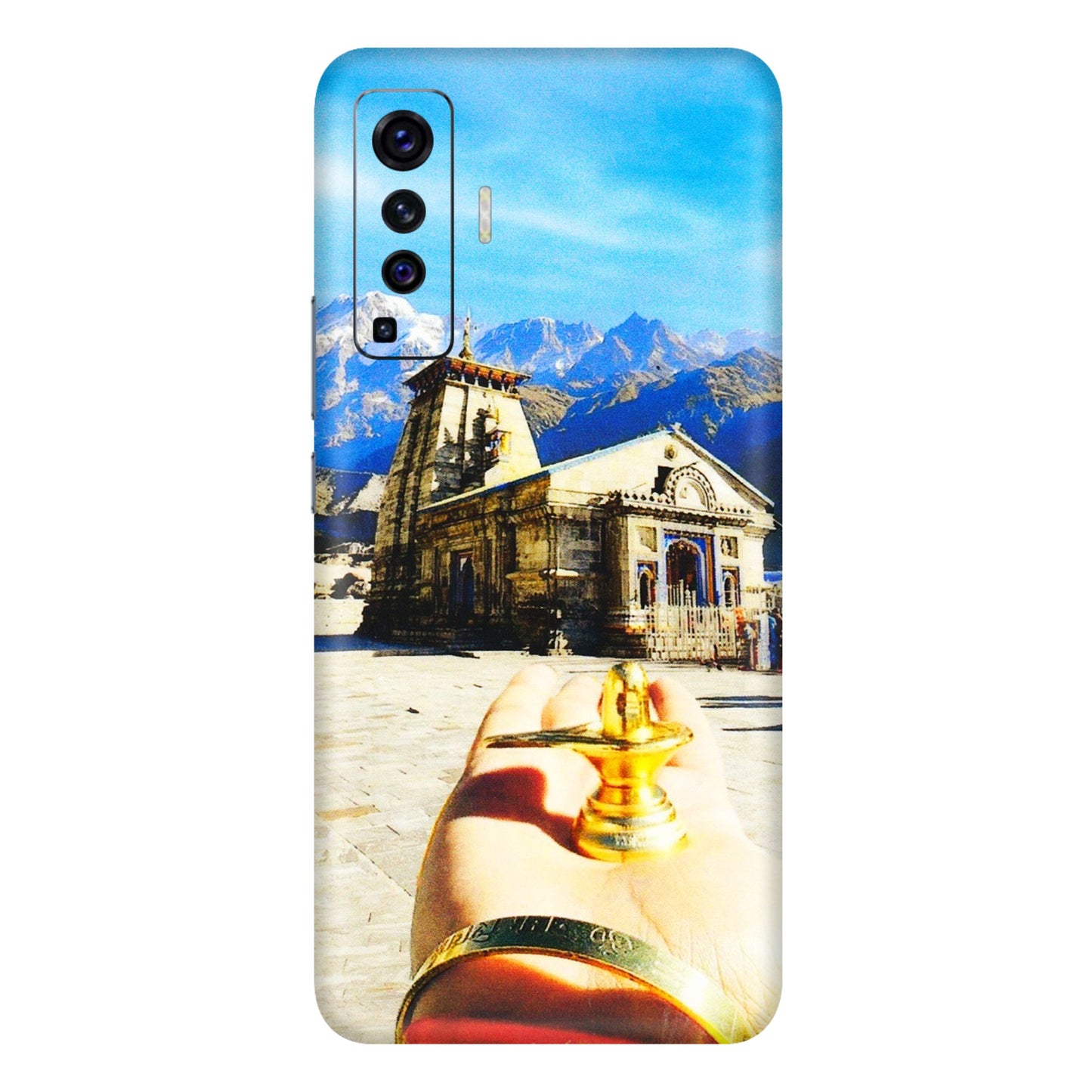 VIVO Z/V/X/T/U/S Series Phone Skins (All Models) - Beauty of Kedarnath - 3D Embossed Finish (L-108) Vivo X50