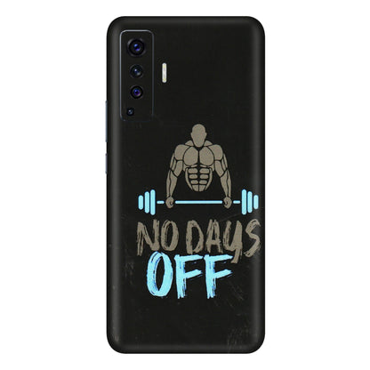 VIVO Z/V/X/T/U/S Series Phone Skins (All Models) - Gym Lover - 3D Embossed Finish (L-127) Vivo X50
