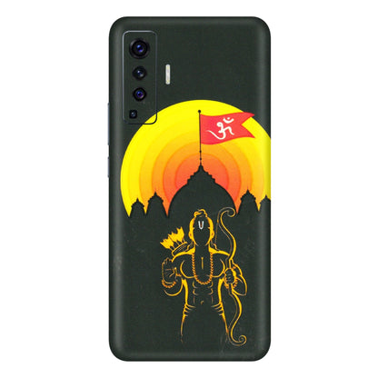 VIVO Z/V/X/T/U/S Series Phone Skins (All Models) - Lord Ram - 3D Embossed Finish (L-132) Vivo X50