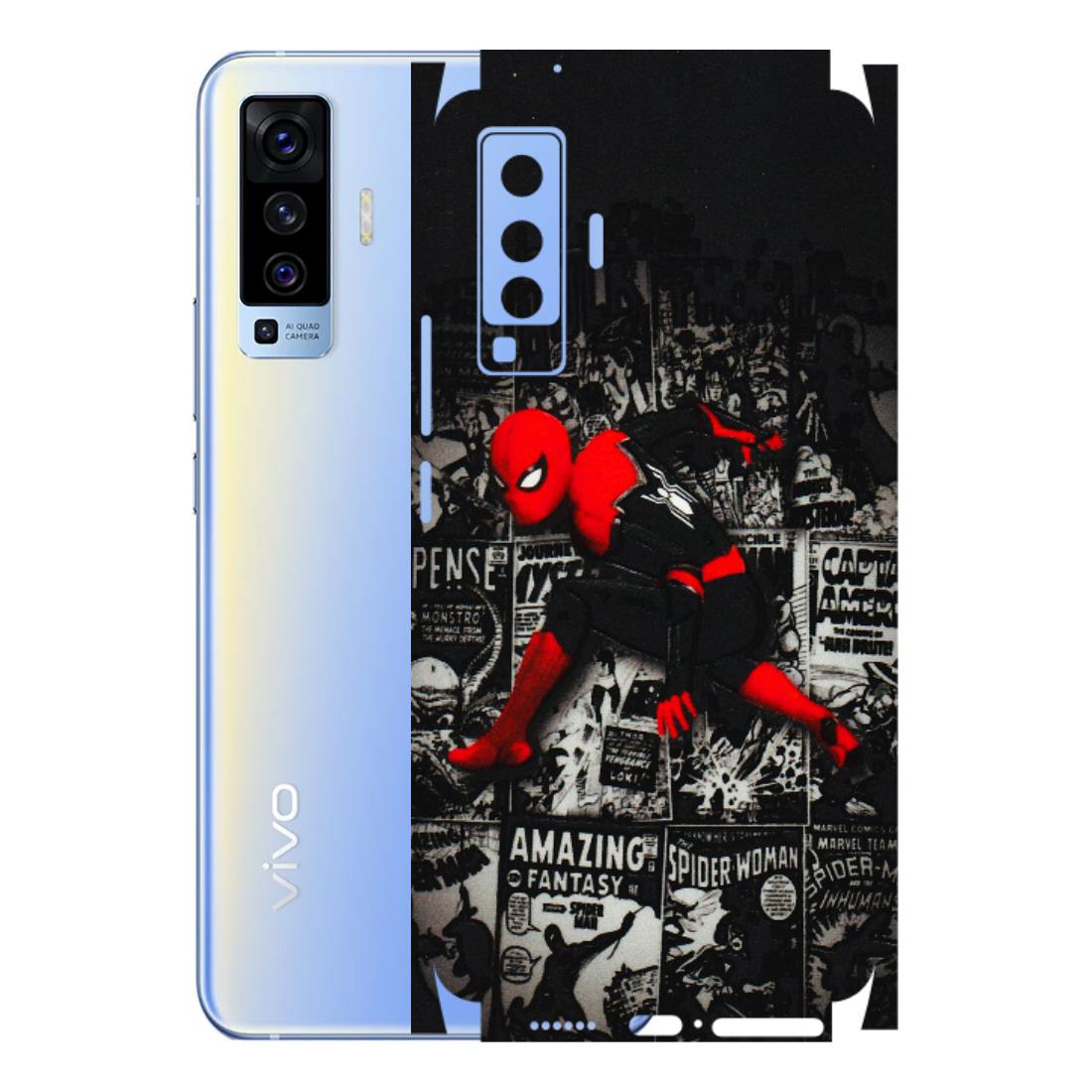 VIVO Z/V/X/T/U/S Series Phone Skins (All Models) - SpiderMan New - 3D Embossed Finish (L-162) Vivo X50