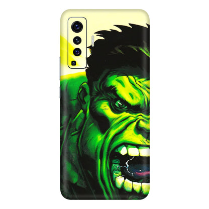 VIVO Z/V/X/T/U/S Series Phone Skins (All Models) - Hulk - 3D Embossed Finish (L-180) Vivo X50