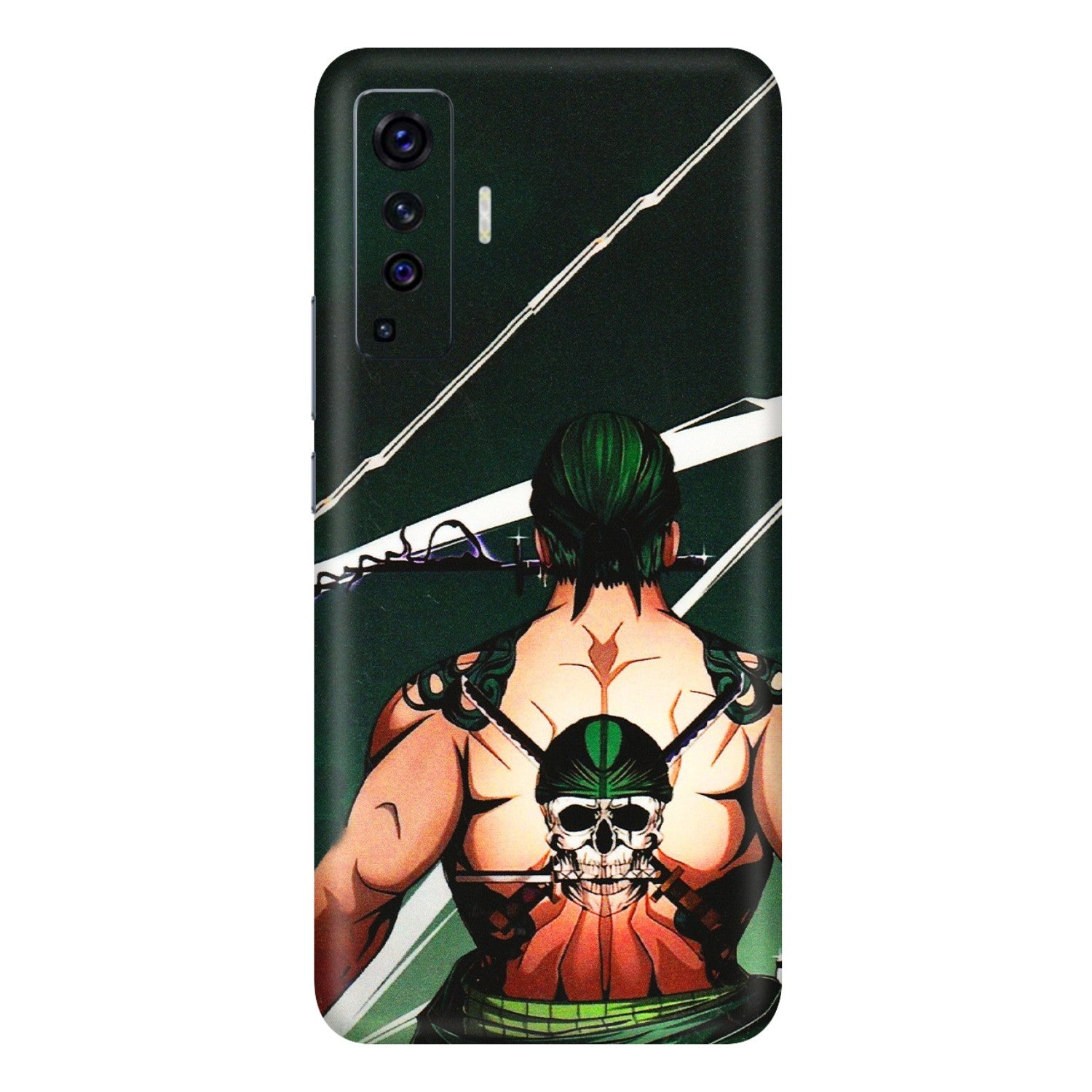 VIVO Z/V/X/T/U/S Series Phone Skins (All Models) - Zoro Anime - 3D Embossed Finish (L-23) Vivo X50