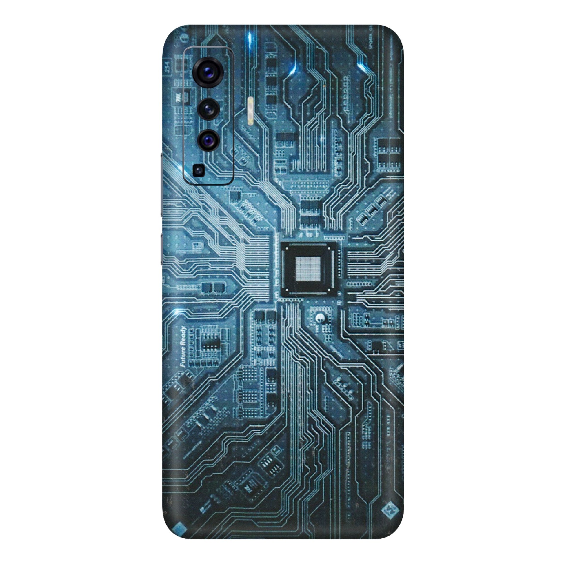VIVO Z/V/X/T/U/S Series Phone Skins (All Models) - Original Circuit - 3D Embossed Finish (L-267) Vivo X50