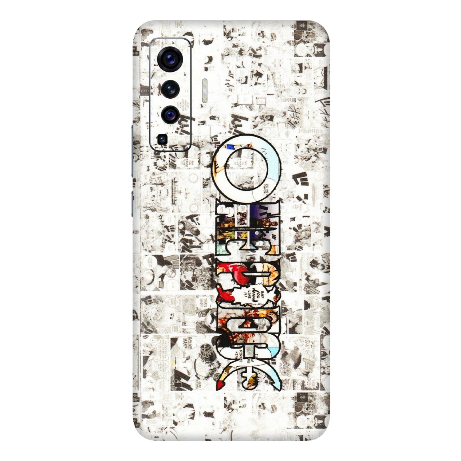 VIVO Z/V/X/T/U/S Series Phone Skins (All Models) - One Piece Manga - 3D Embossed Finish (L-26) Vivo X50