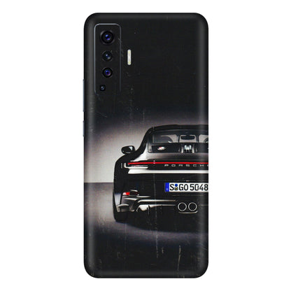 VIVO Z/V/X/T/U/S Series Phone Skins (All Models) - New Black Porsche GT3 - 3D Embossed Finish (L-327) Vivo X50