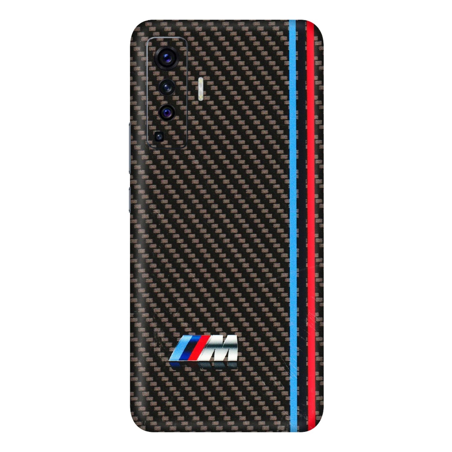 VIVO Z/V/X/T/U/S Series Phone Skins (All Models) - BM Carbon Fiber Feels - 3D Embossed Finish (L-38) Vivo X50