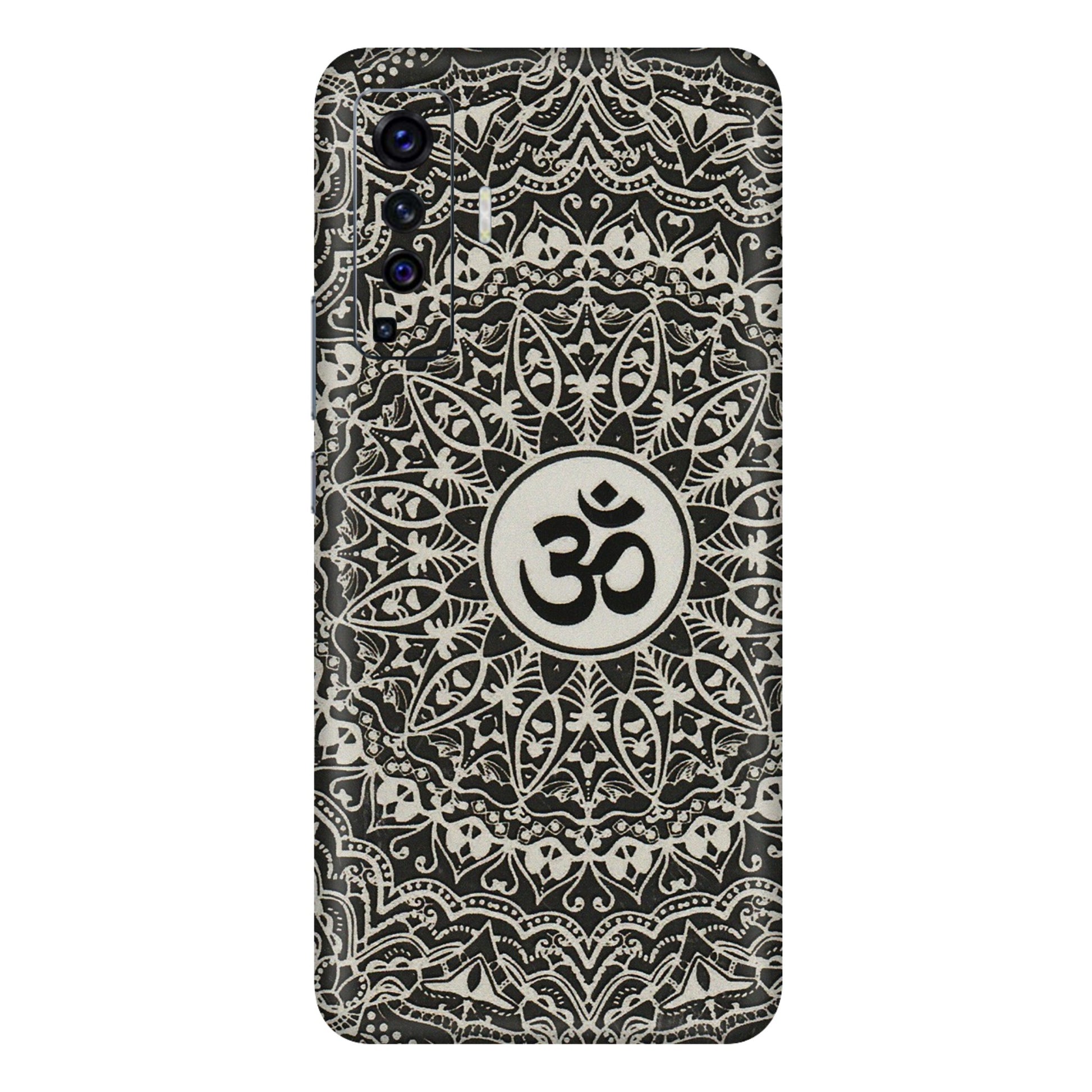 VIVO Z/V/X/T/U/S Series Phone Skins (All Models) - Aum Elegant Mandala - 3D Embossed Finish (L-62) Vivo X50