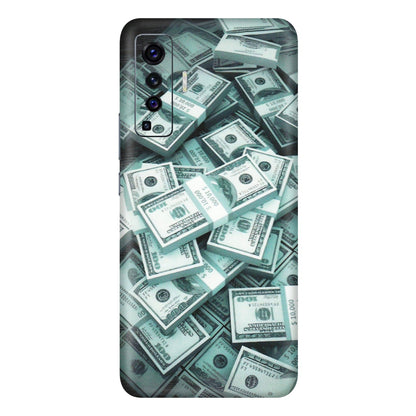 VIVO Z/V/X/T/U/S Series Phone Skins (All Models) - Hundred Dollar Bill - Matte Finish (M-162) Vivo X50