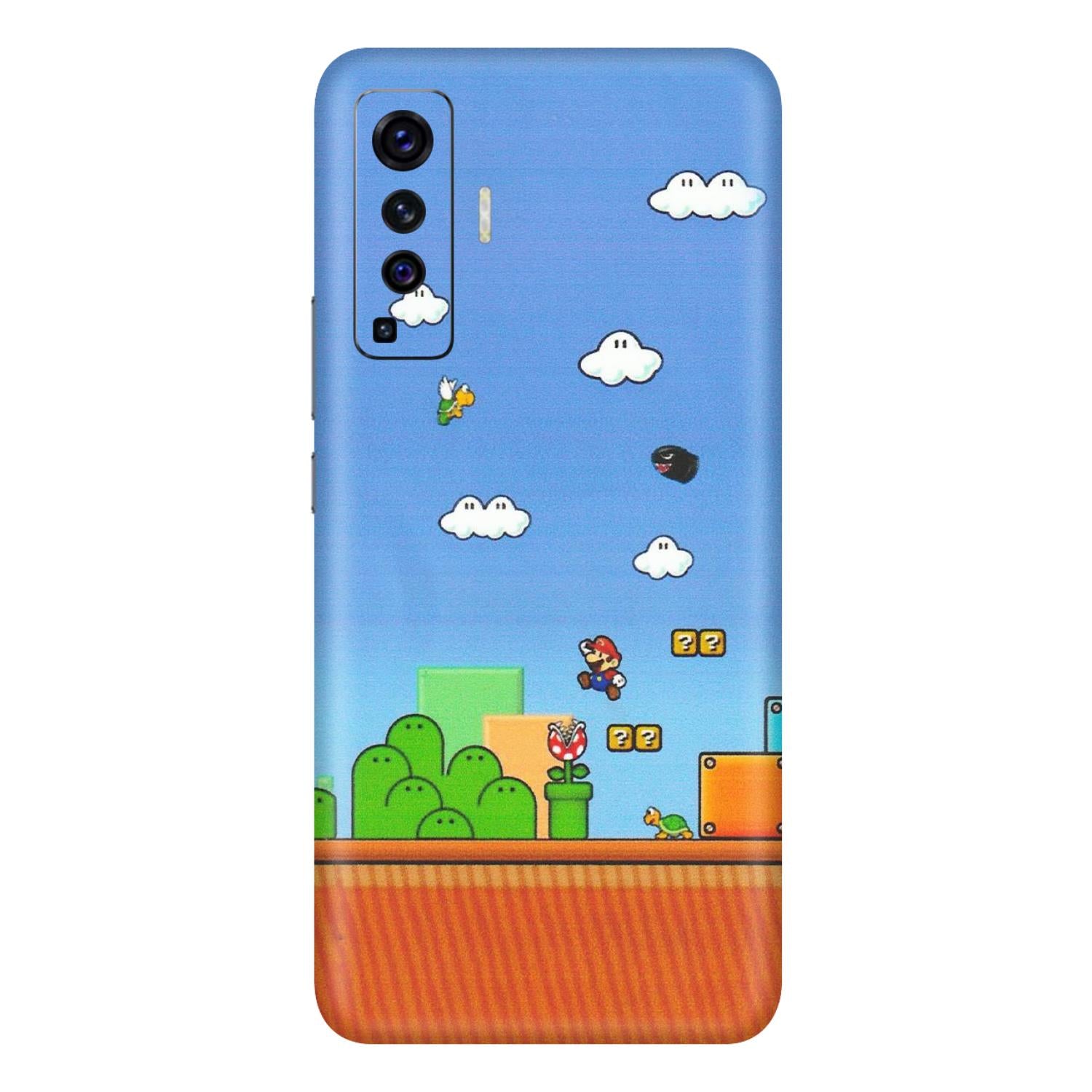 VIVO Z/V/X/T/U/S Series Phone Skins (All Models) - Mario Game Scene - Matte Finish (M-24) Vivo X50