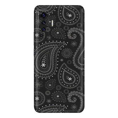VIVO Z/V/X/T/U/S Series Phone Skins (All Models) - Black Sober Kerry - Matte Finish (M-37) Vivo X50