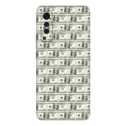 VIVO Z/V/X/T/U/S Series Phone Skins (All Models) - I Love Dollars - Matte Finish (M-40) Vivo X50