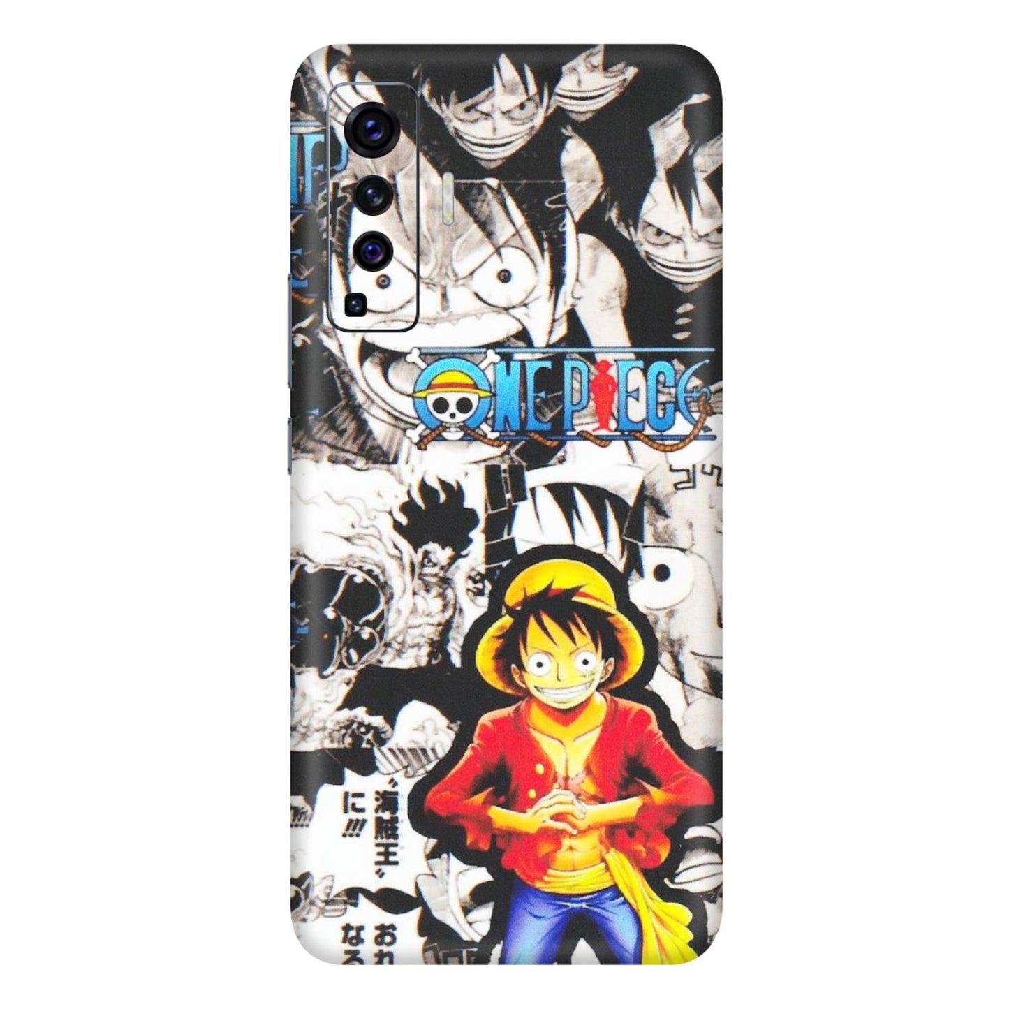 VIVO Z/V/X/T/U/S Series Phone Skins (All Models) - One Piece B&W - Matte Finish (M-63) Vivo X50