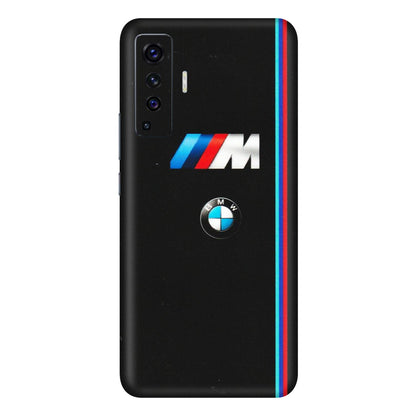 VIVO Z/V/X/T/U/S Series Phone Skins (All Models) - Styling With Black BMW - Matte Finish (M-74) Vivo X50