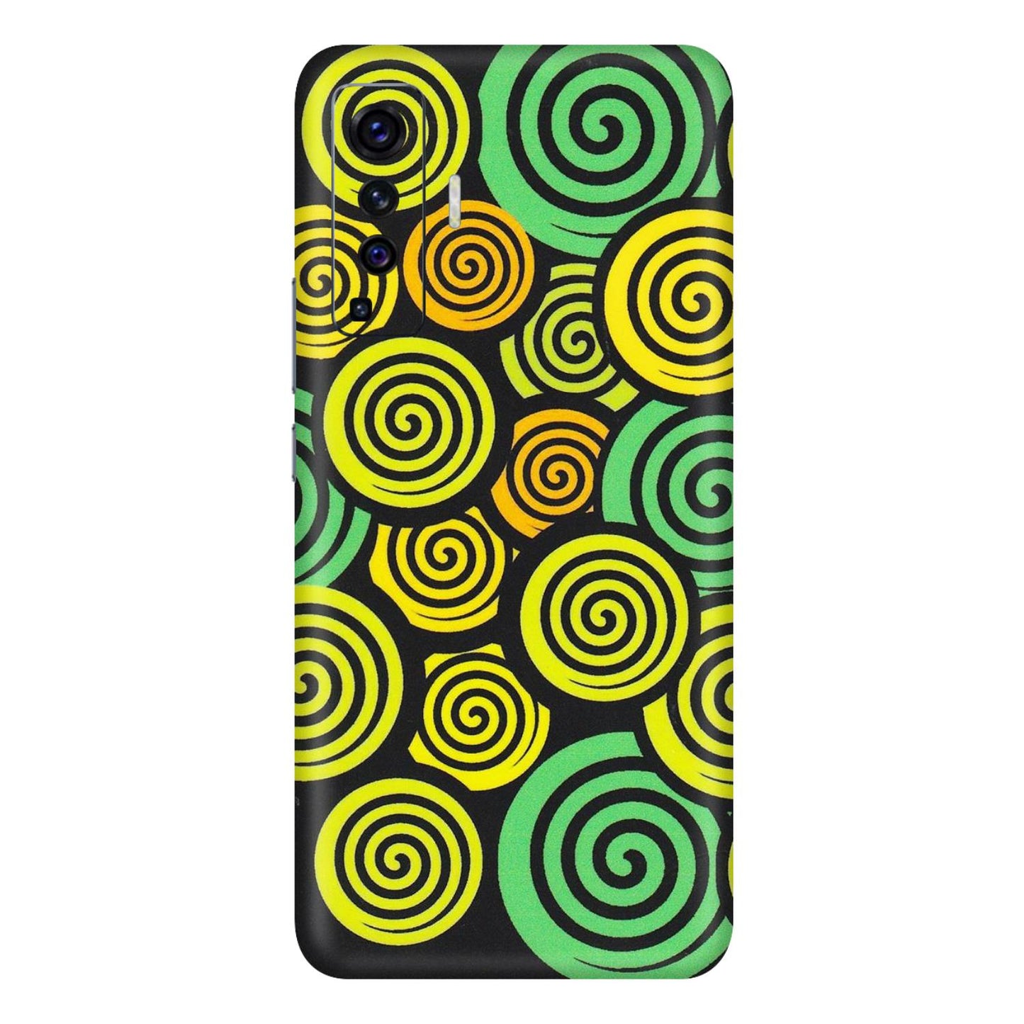 VIVO Z/V/X/T/U/S Series Phone Skins (All Models) - Crazy Spiral - Matte Finish (M-91) Vivo X50
