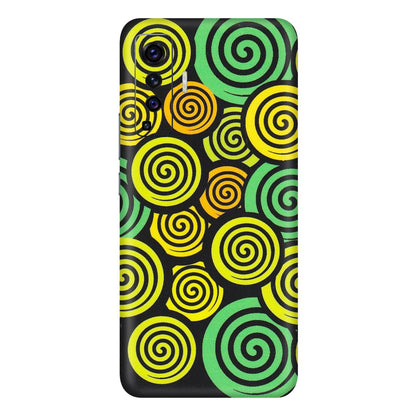VIVO Z/V/X/T/U/S Series Phone Skins (All Models) - Crazy Spiral - Matte Finish (M-91) Vivo X50