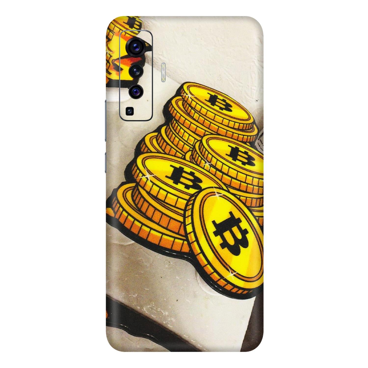 VIVO Z/V/X/T/U/S Series Phone Skins (All Models) - Billionaire Bitcoin Collection - Matte Finish (M-92) Vivo X50