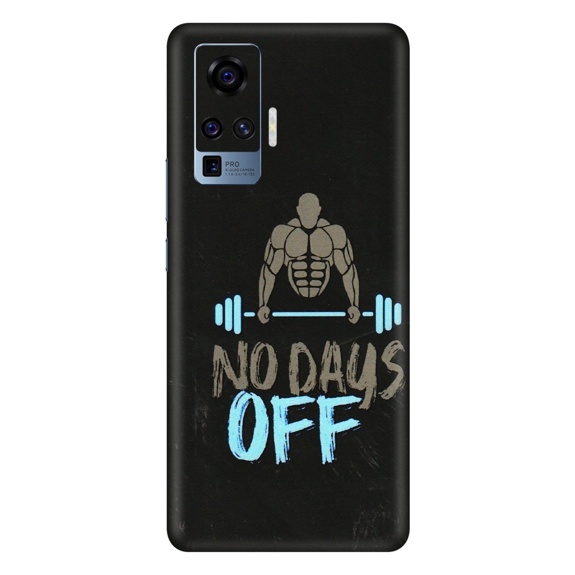 VIVO Z/V/X/T/U/S Series Phone Skins (All Models) - Gym Lover - 3D Embossed Finish (L-127) Vivo X50 Pro