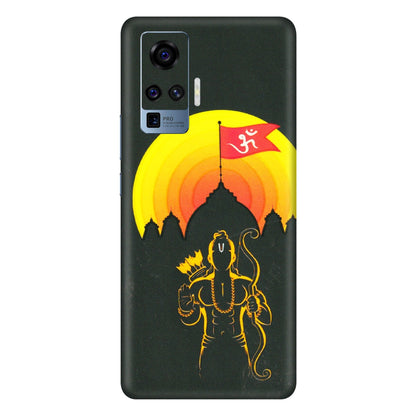 VIVO Z/V/X/T/U/S Series Phone Skins (All Models) - Lord Ram - 3D Embossed Finish (L-132) Vivo X50 Pro