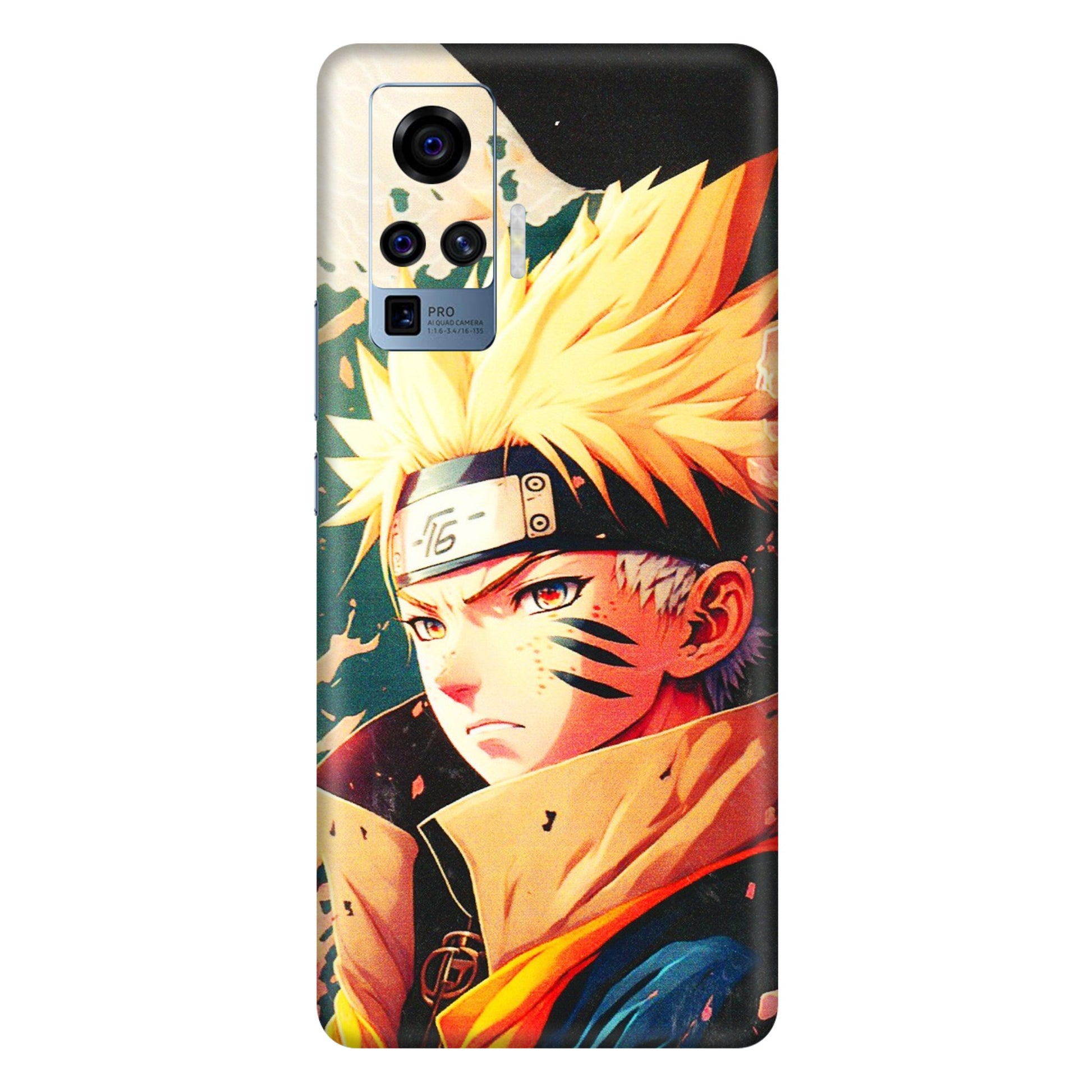 VIVO Z/V/X/T/U/S Series Phone Skins (All Models) - New Naruto - 3D Embossed Finish (L-148) Vivo X50 Pro