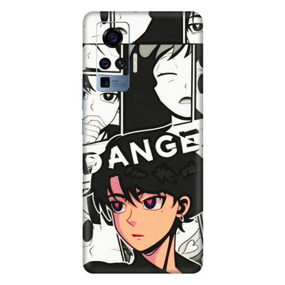 VIVO Z/V/X/T/U/S Series Phone Skins (All Models) - Danger Anime - 3D Embossed Finish (L-155) Vivo X50 Pro