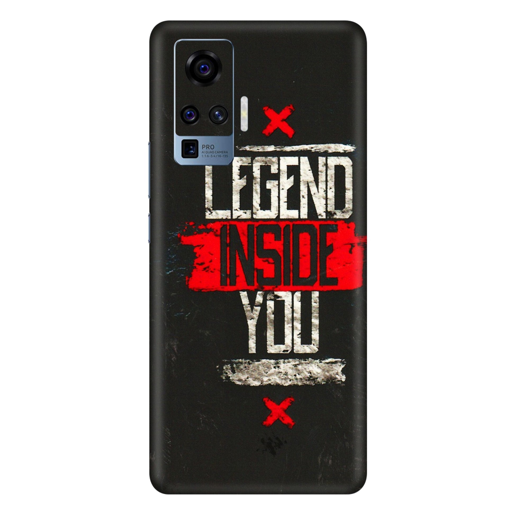VIVO Z/V/X/T/U/S Series Phone Skins (All Models) - Legend Inside You - 3D Embossed Finish (L-186) Vivo X50 Pro