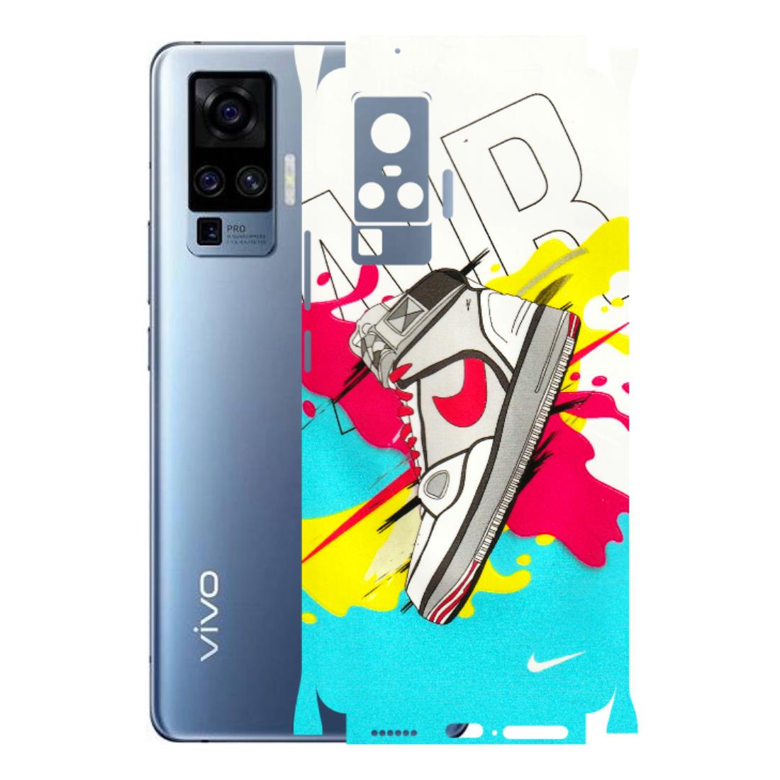 VIVO Z/V/X/T/U/S Series Phone Skins (All Models) - Sneaker - 3D Embossed Finish (L-207) Vivo X50 Pro