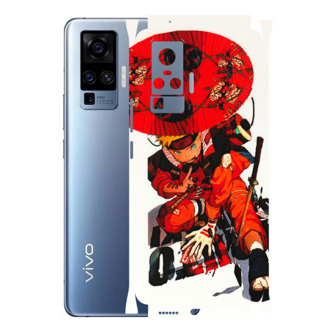 VIVO Z/V/X/T/U/S Series Phone Skins (All Models) - Naruto - 3D Embossed Finish (L-208) Vivo X50 Pro