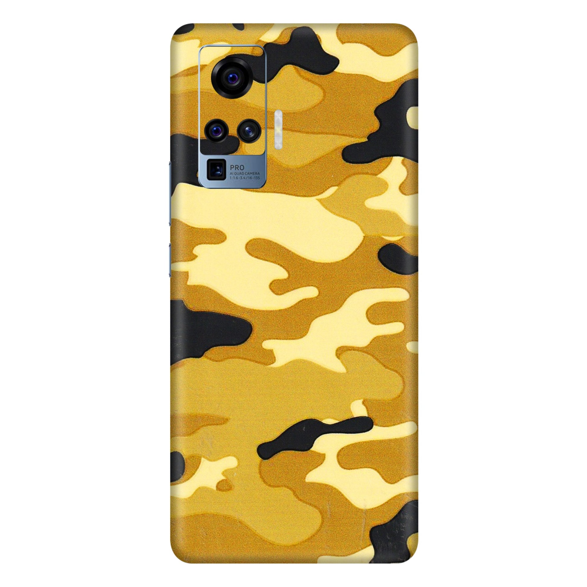 VIVO Z/V/X/T/U/S Series Phone Skins (All Models) - Indian Camo - 3D Embossed Finish (L-228) Vivo X50 Pro