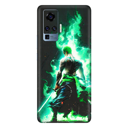 VIVO Z/V/X/T/U/S Series Phone Skins (All Models) - Zoro Sword - 3D Embossed Finish (L-241) Vivo X50 Pro