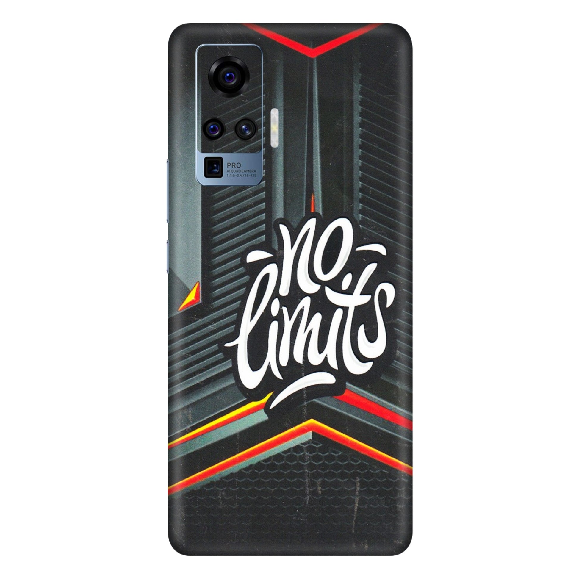 VIVO Z/V/X/T/U/S Series Phone Skins (All Models) - No Limits - 3D Embossed Finish (L-286) Vivo X50 Pro