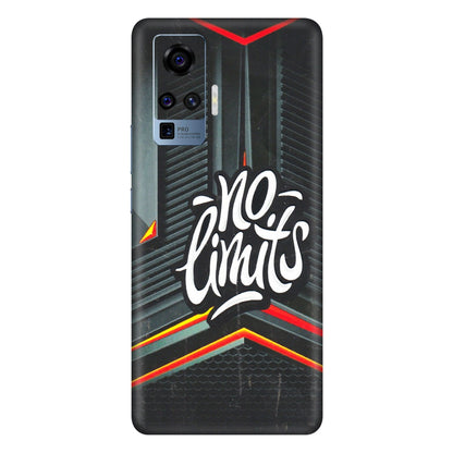VIVO Z/V/X/T/U/S Series Phone Skins (All Models) - No Limits - 3D Embossed Finish (L-286) Vivo X50 Pro