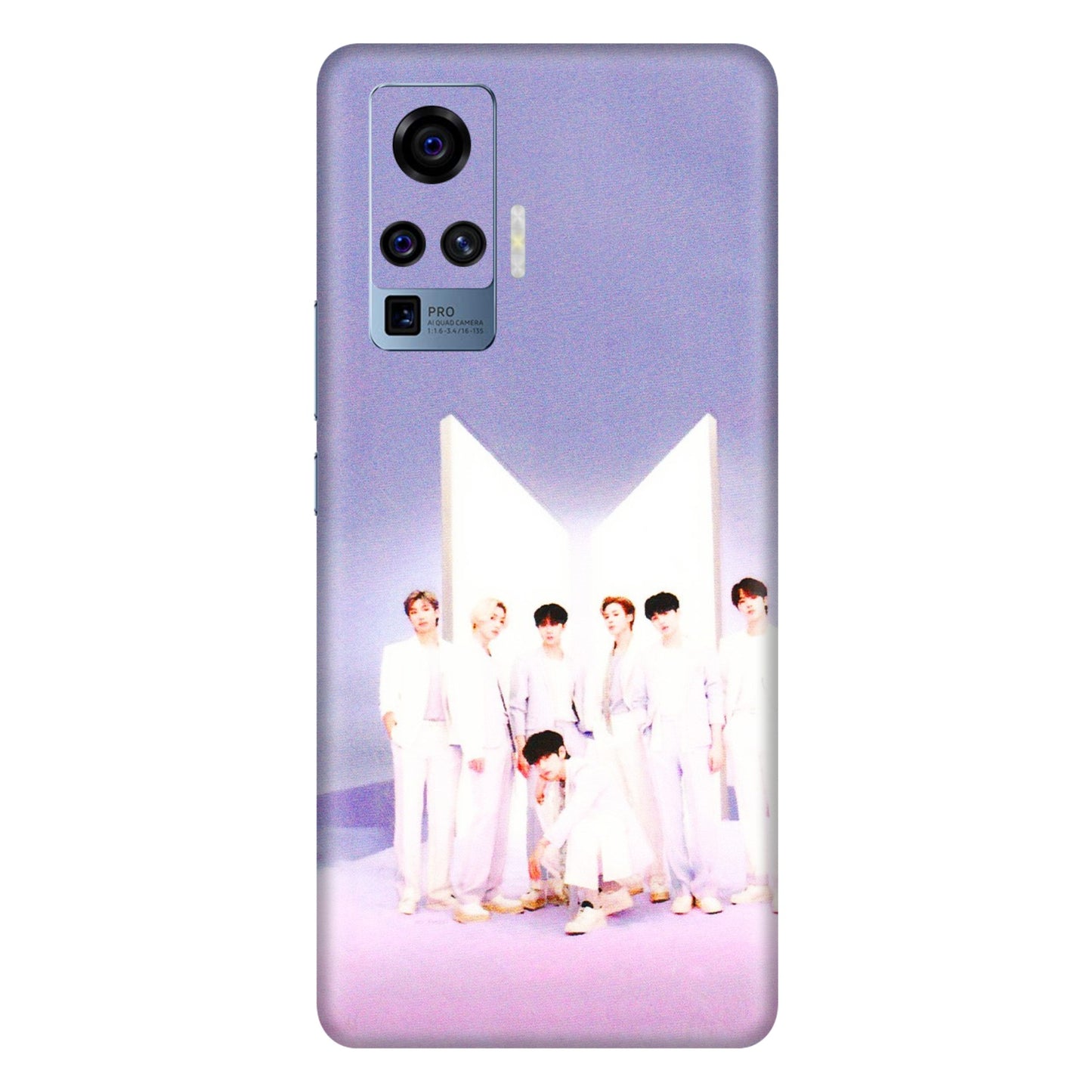 VIVO Z/V/X/T/U/S Series Phone Skins (All Models) - BTS - 3D Embossed Finish (L-94) Vivo X50 Pro