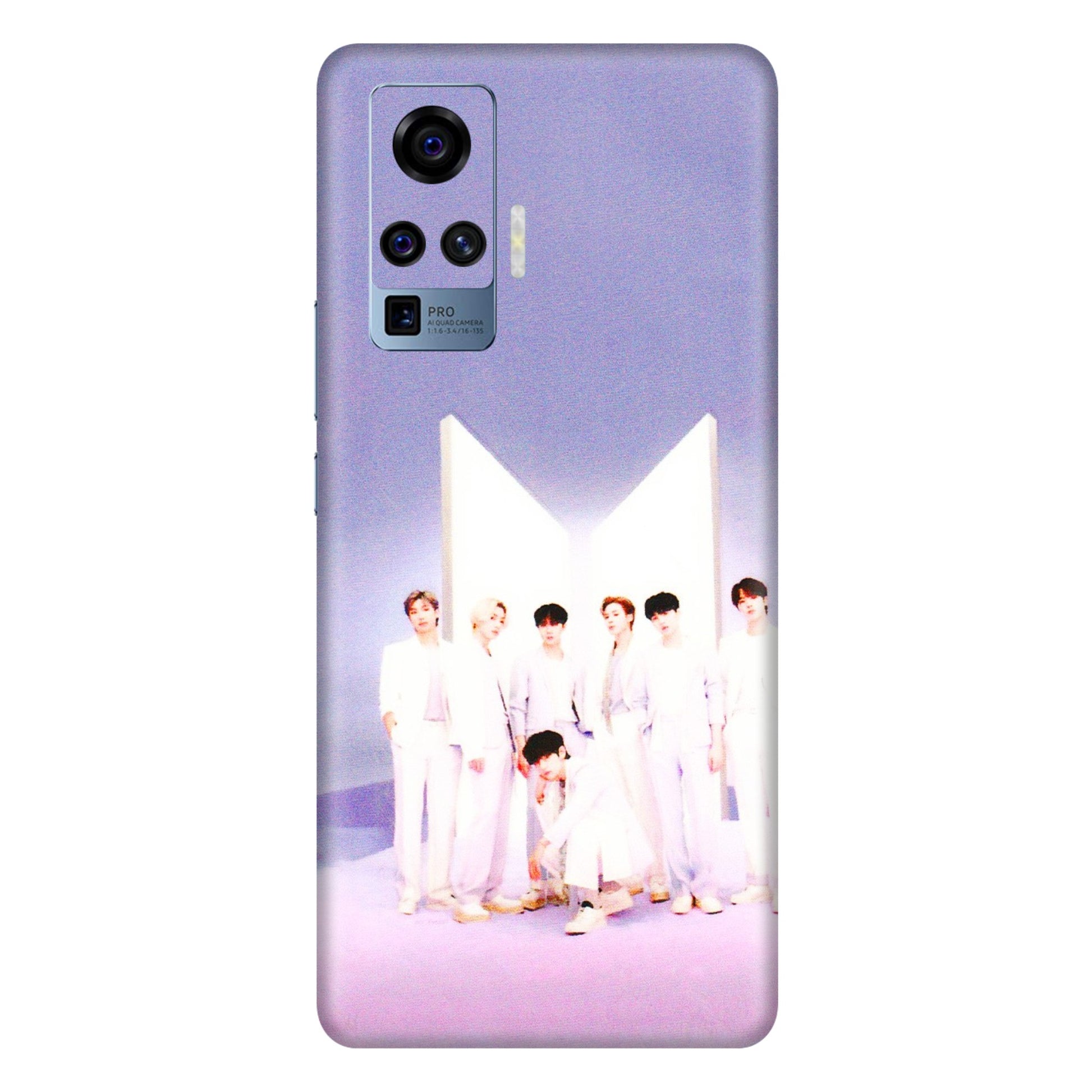 VIVO Z/V/X/T/U/S Series Phone Skins (All Models) - BTS - 3D Embossed Finish (L-94) Vivo X50 Pro