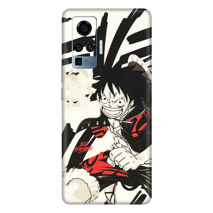 VIVO Z/V/X/T/U/S Series Phone Skins (All Models) - Monkey D.Luffy Manga Anime - Matte Finish (M-145) Vivo X50 Pro