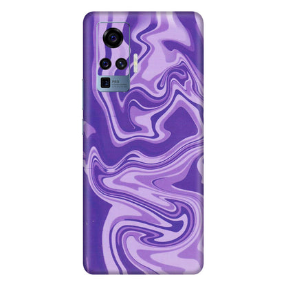 VIVO Z/V/X/T/U/S Series Phone Skins (All Models) - Hazy Purple Nights - Matte Finish (M-14) Vivo X50 Pro
