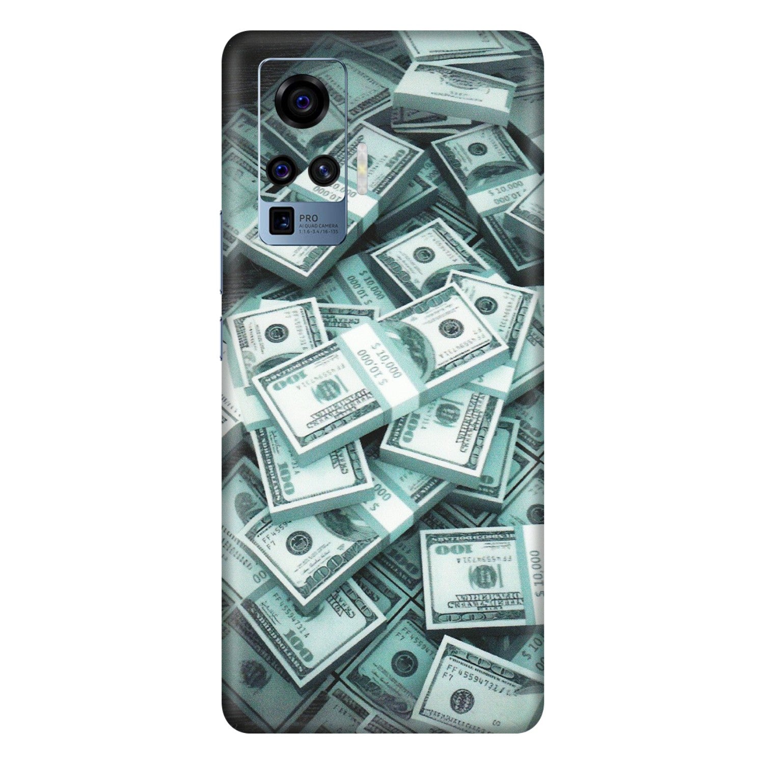VIVO Z/V/X/T/U/S Series Phone Skins (All Models) - Hundred Dollar Bill - Matte Finish (M-162) Vivo X50 Pro