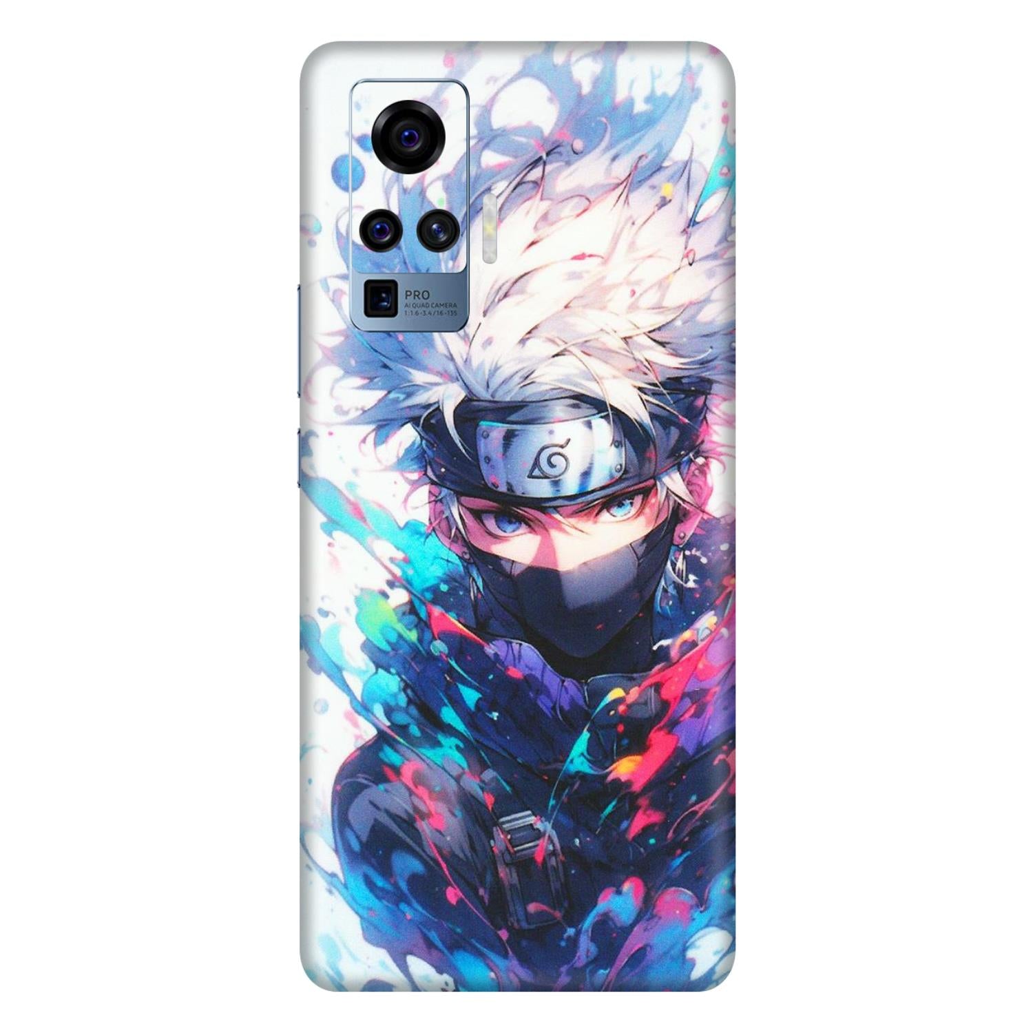 VIVO Z/V/X/T/U/S Series Phone Skins (All Models) - Naruto Face Mask - Matte Finish (M-03) Vivo X50 Pro