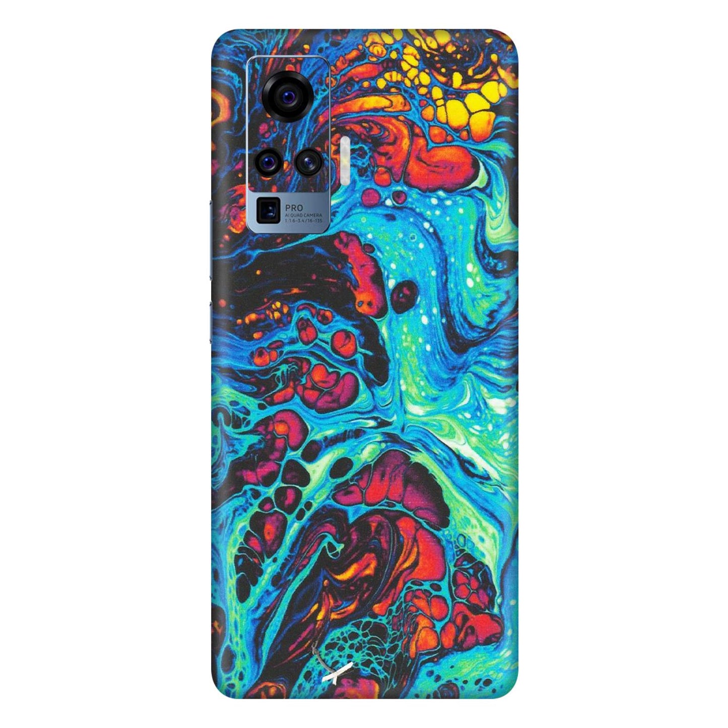 VIVO Z/V/X/T/U/S Series Phone Skins (All Models) - Majestic Galactic Marbel - Matte Finish (M-85) Vivo X50 Pro