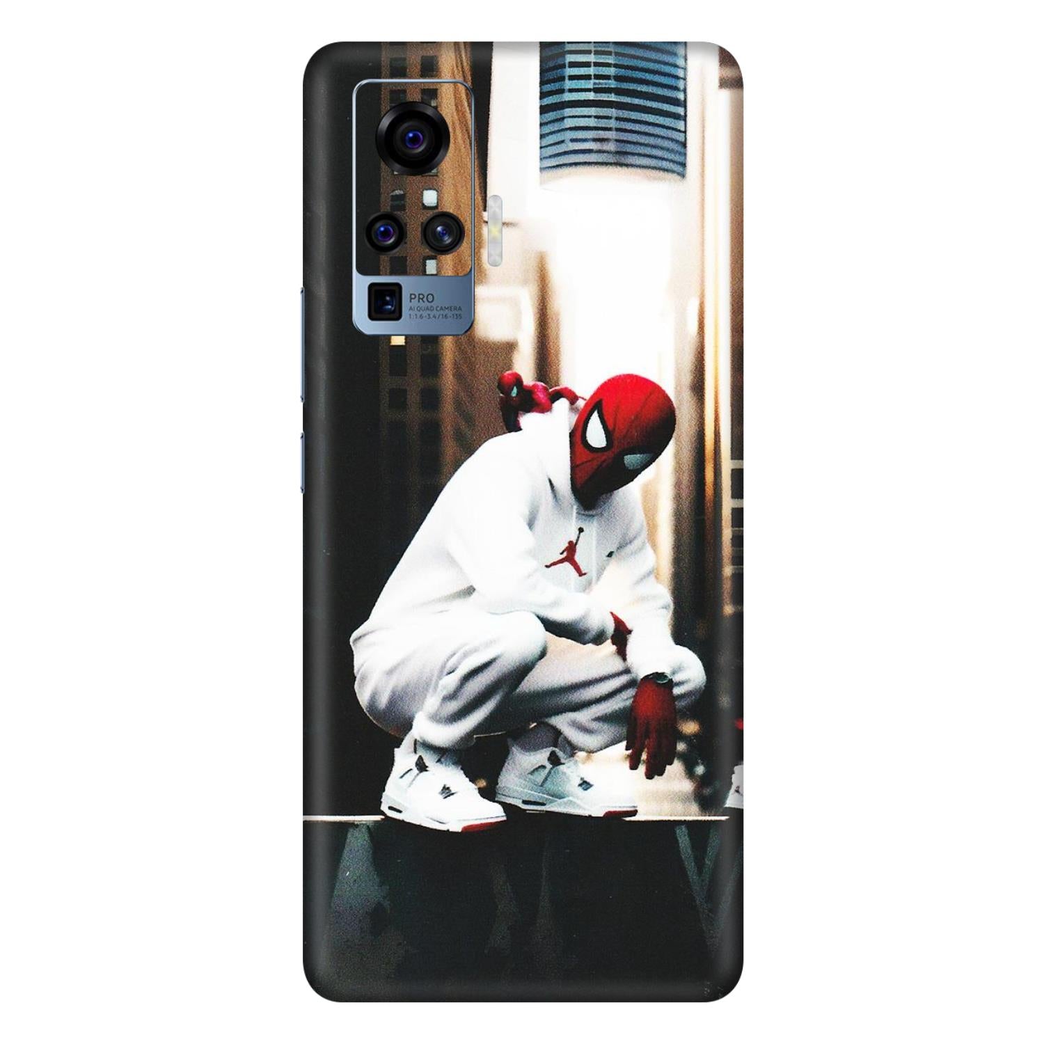 VIVO Z/V/X/T/U/S Series Phone Skins (All Models) - Sportsman Spider Man - Matte Finish (M-94) Vivo X50 Pro