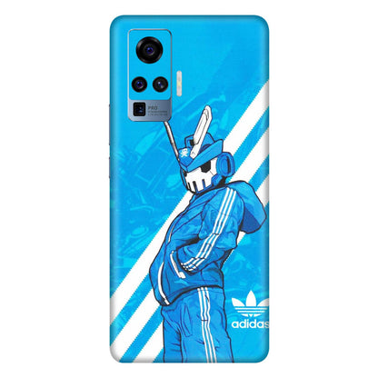 VIVO Z/V/X/T/U/S Series Phone Skins (All Models) - Battle of Adidas - Matte Finish (M-98) Vivo X50 Pro