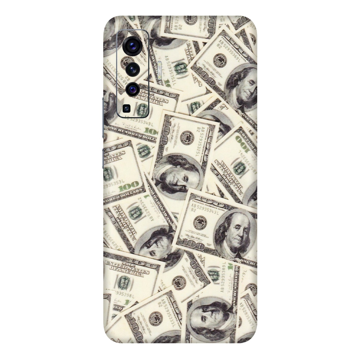 VIVO Z/V/X/T/U/S Series Phone Skins (All Models) - Dollar Lover - Transparent Finish (T-17) Vivo X50