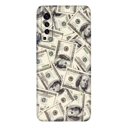 VIVO Z/V/X/T/U/S Series Phone Skins (All Models) - Dollar Lover - Transparent Finish (T-17) Vivo X50