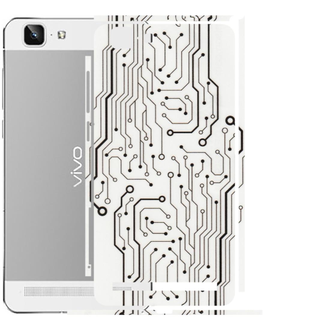 VIVO Z/V/X/T/U/S Series Phone Skins (All Models) - Tech Circuits - Transparent Finish (T-03) Vivo X5 Max