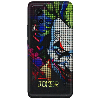 VIVO Z/V/X/T/U/S Series Phone Skins (All Models) - Joker Dot Matrix - 3D Embossed Finish (L-08) Vivo X60