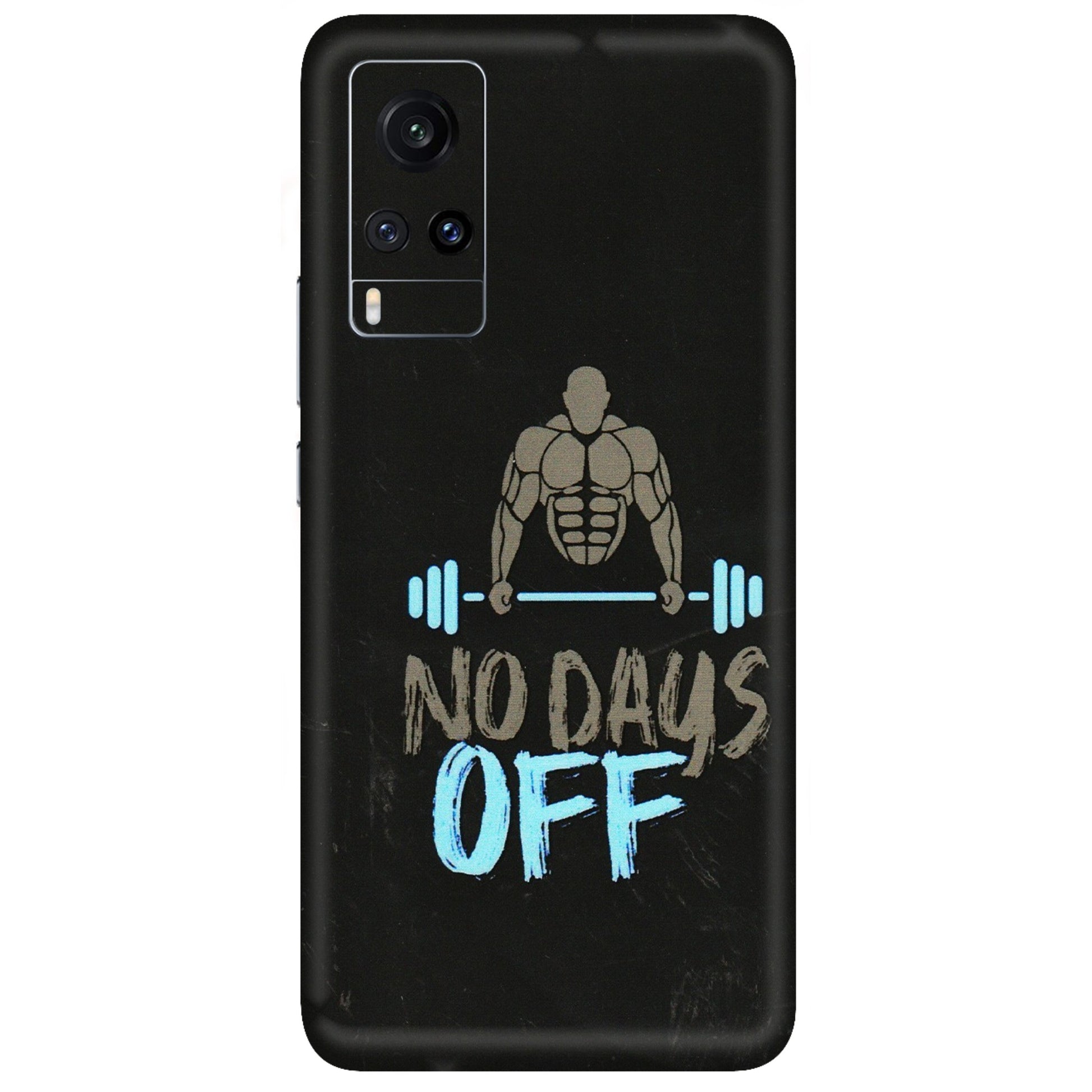 VIVO Z/V/X/T/U/S Series Phone Skins (All Models) - Gym Lover - 3D Embossed Finish (L-127) Vivo X60