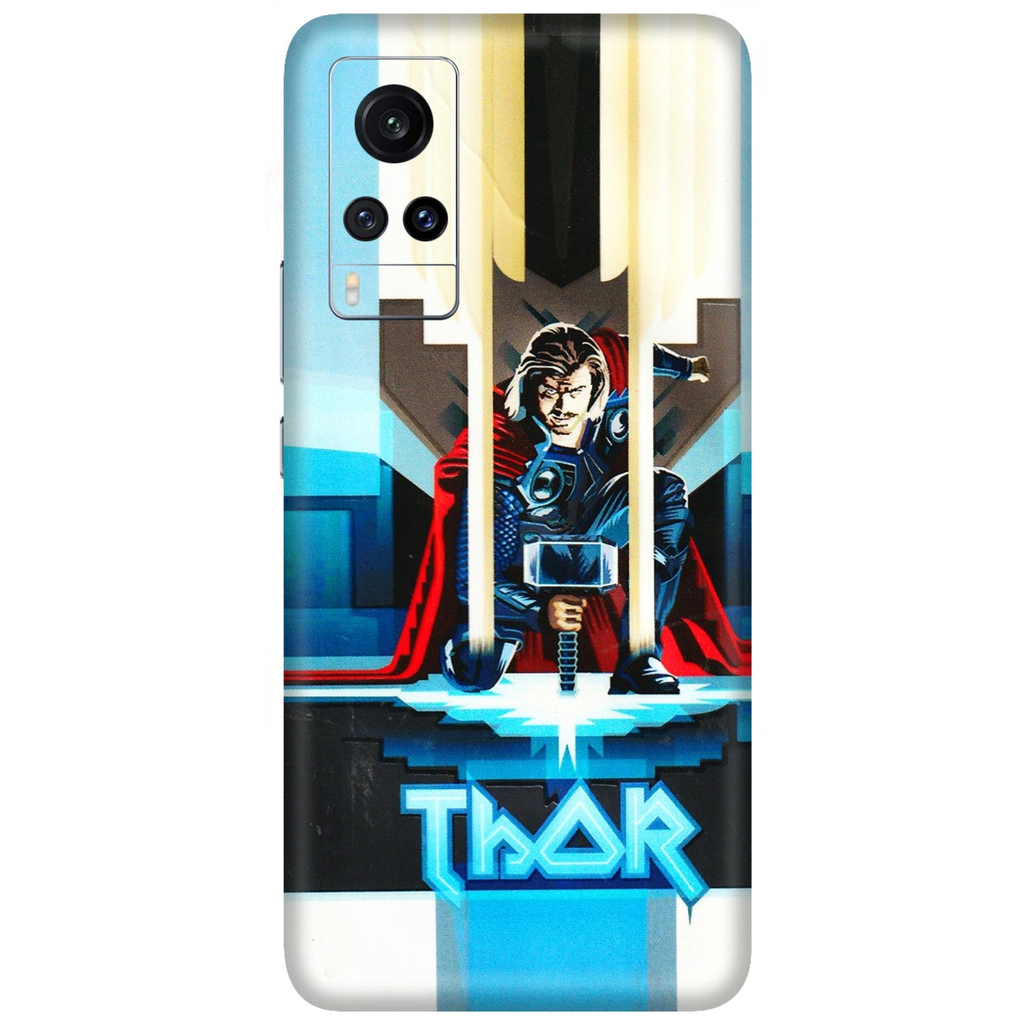 VIVO Z/V/X/T/U/S Series Phone Skins (All Models) - Thor - 3D Embossed Finish (L-137) Vivo X60