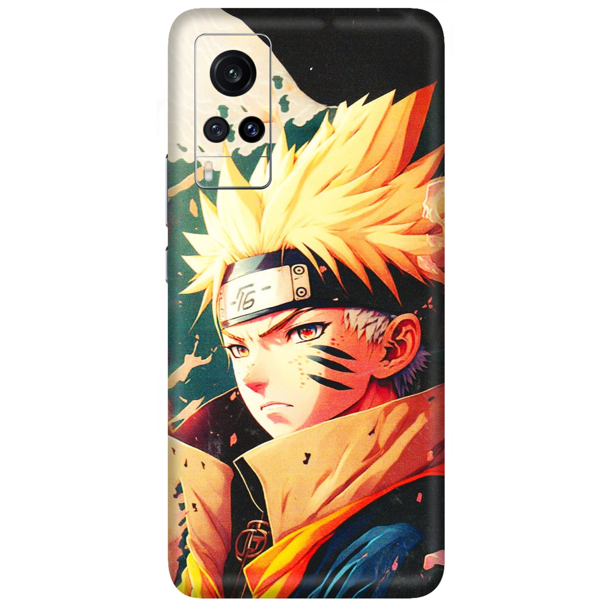 VIVO Z/V/X/T/U/S Series Phone Skins (All Models) - New Naruto - 3D Embossed Finish (L-148) Vivo X60